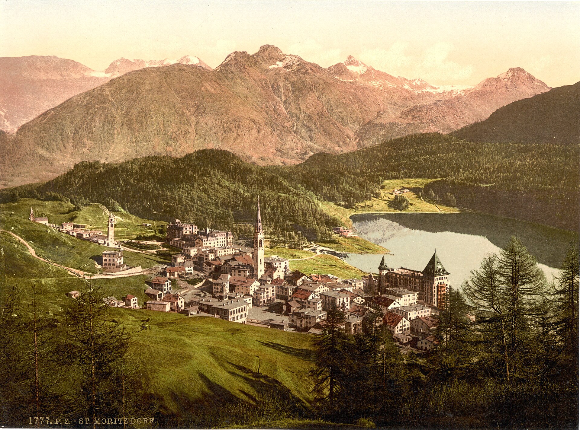 St. Moritz, Live Sketch Artist in St. Moritz